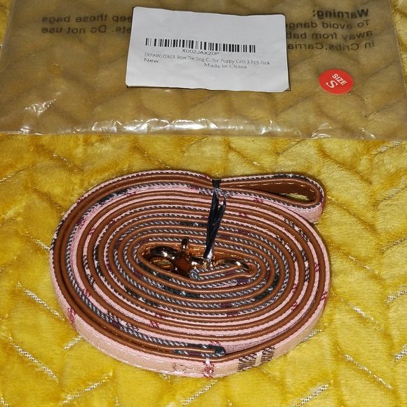 💰 3/$25.00 Brand NIP EXPAWLORER Dog/Cat Collars 7 Leash 3-pc set. NEW. - Picture 3 of 3